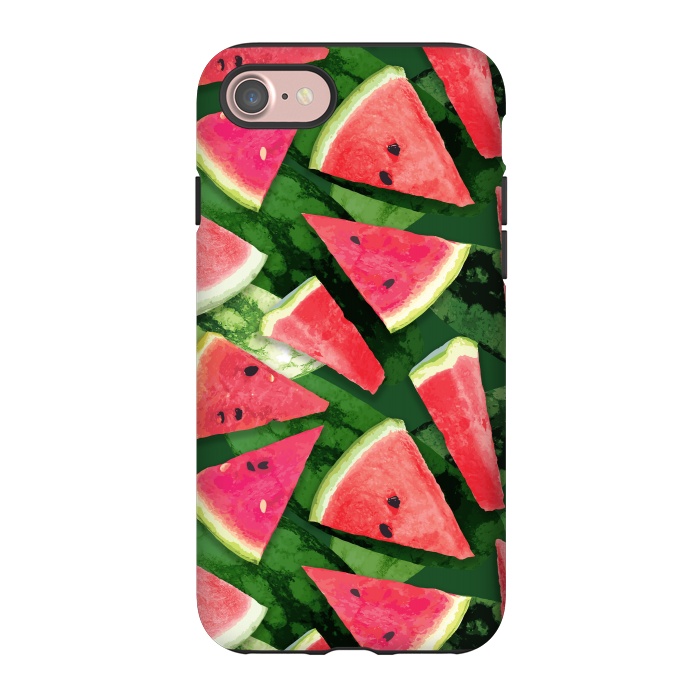 iPhone 7 StrongFit Watermelon Pattern Creation 3 by Bledi