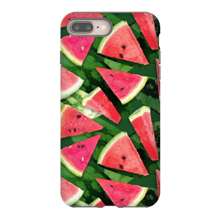 iPhone 7 plus StrongFit Watermelon Pattern Creation 3 by Bledi