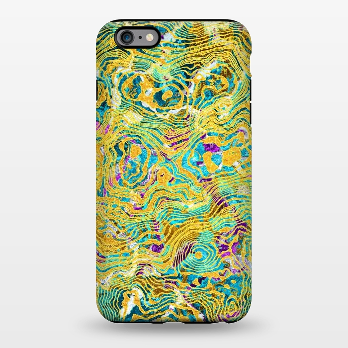 iPhone 6/6s plus StrongFit Abstract Colorful Marble by Art Design Works