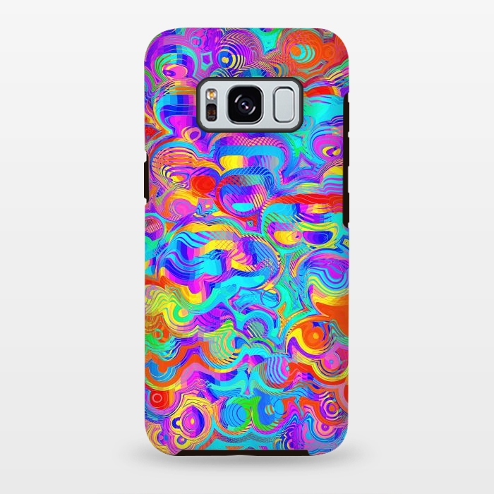 Galaxy S8 plus StrongFit Abstract Colorful Design by Art Design Works