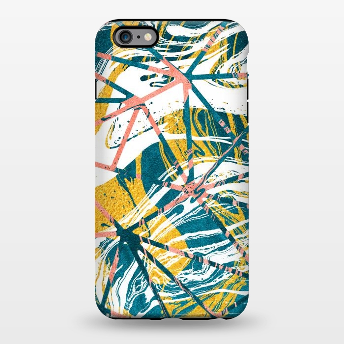 iPhone 6/6s plus StrongFit Abstract Marble Waves Pattern by Art Design Works