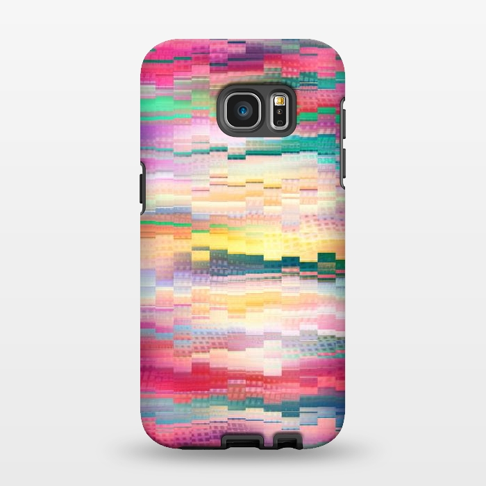 Galaxy S7 EDGE StrongFit Abstract Vivid Pattern by Art Design Works