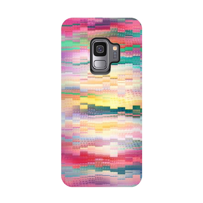 Galaxy S9 StrongFit Abstract Vivid Pattern by Art Design Works