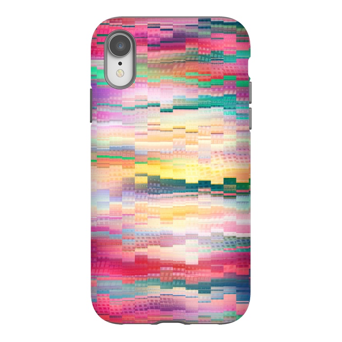 iPhone Xr StrongFit Abstract Vivid Pattern by Art Design Works