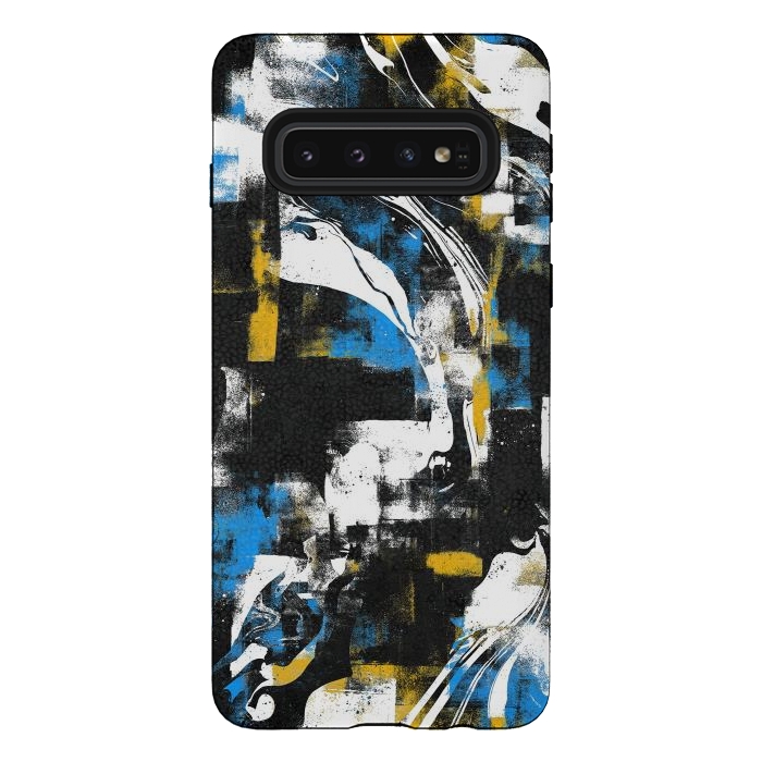 Galaxy S10 StrongFit Abstract Flow I by Art Design Works