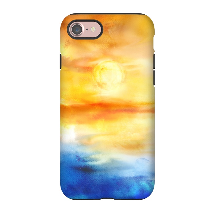 iPhone 7 StrongFit Abstract Sunset Artwork I by Art Design Works