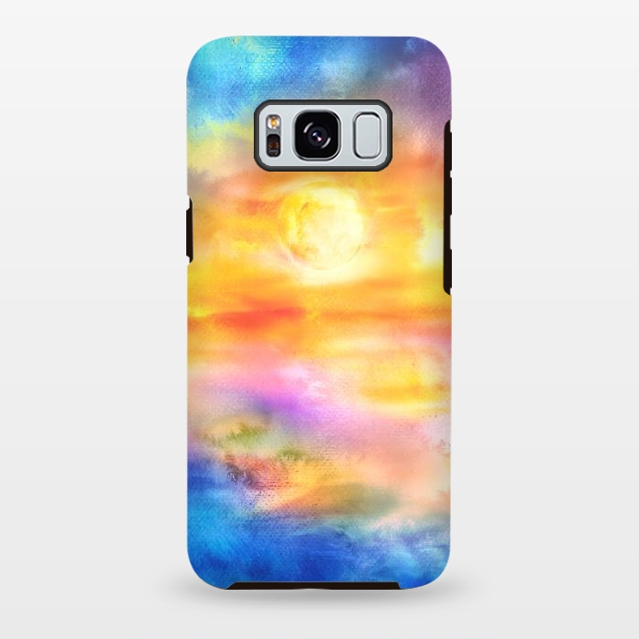 Galaxy S8 plus StrongFit Abstract Sunset Artwork II by Art Design Works