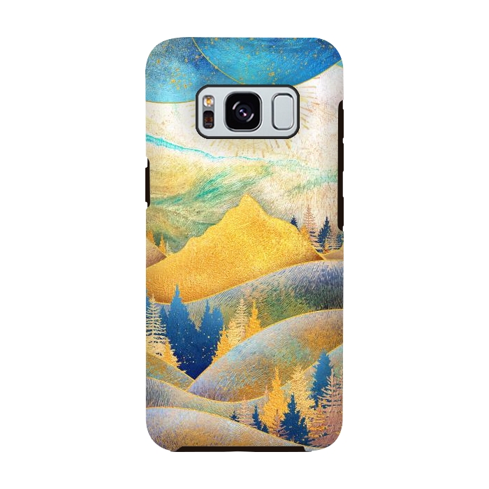 Galaxy S8 StrongFit Beauty of Nature - Illustration III by Art Design Works