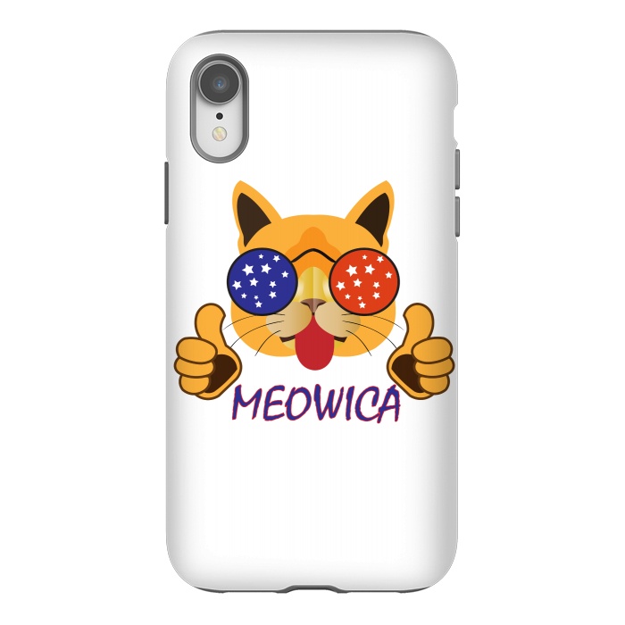 iPhone Xr StrongFit MEOWICA by MALLIKA