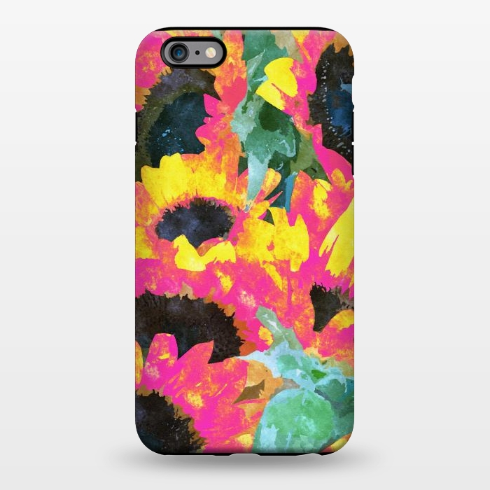 iPhone 6/6s plus StrongFit Pink Sunflowers by Uma Prabhakar Gokhale