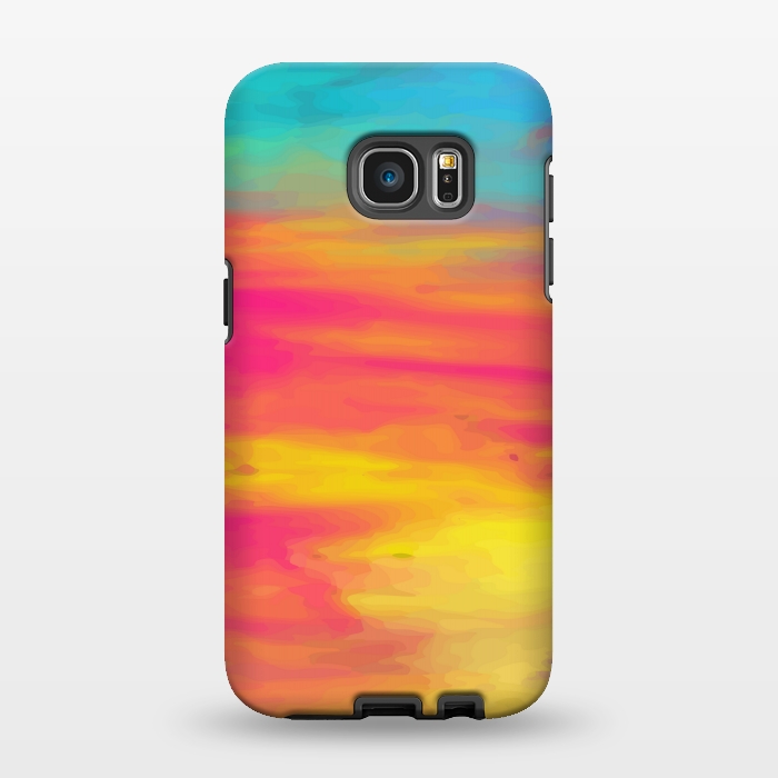 Galaxy S7 EDGE StrongFit RAINBOW SHADES 3  by MALLIKA