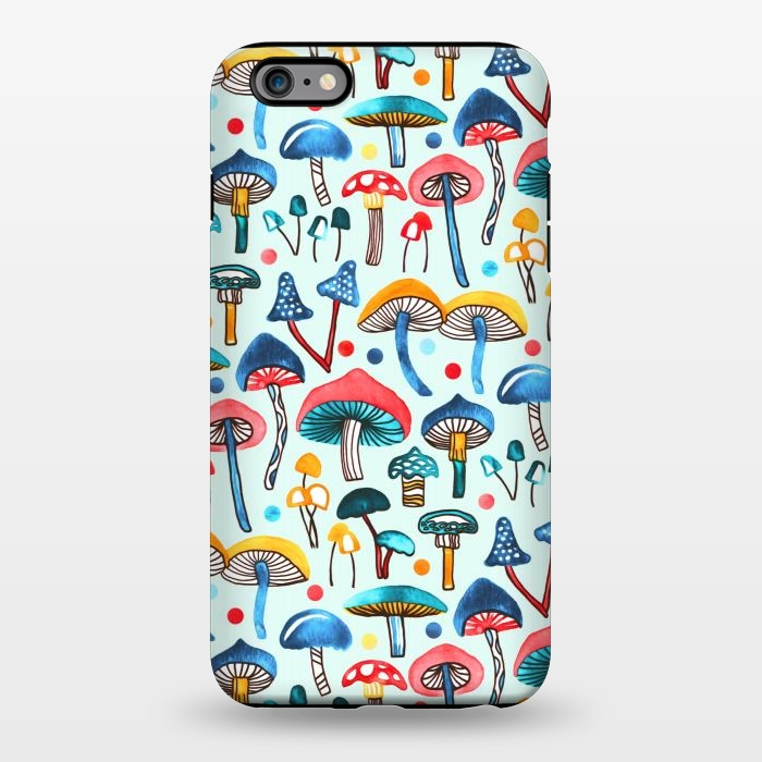 iPhone 6/6s plus StrongFit Alice's Mushrooms  by Tigatiga