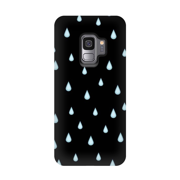 Galaxy S9 StrongFit Rain by Laura Nagel