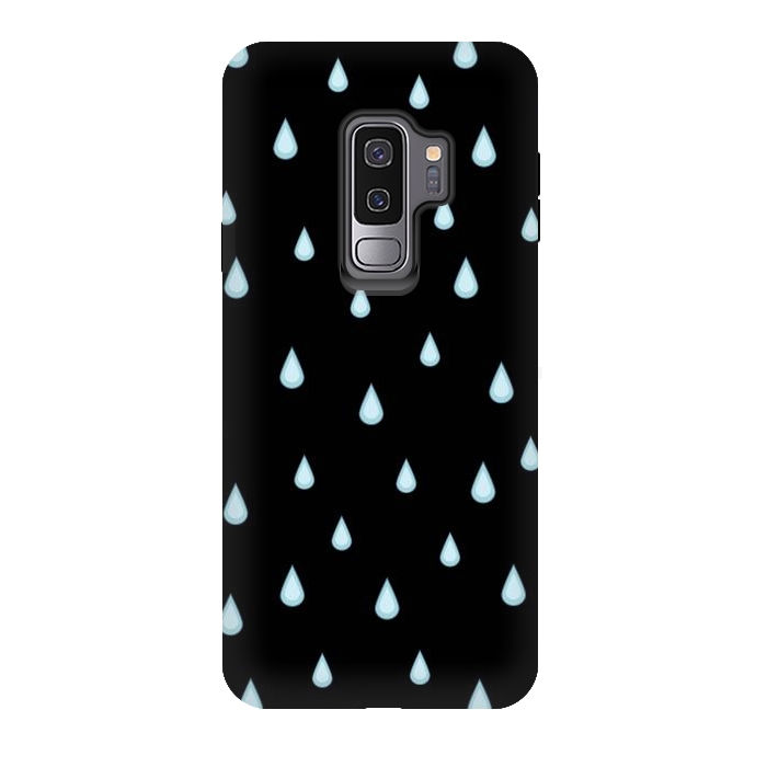 Galaxy S9 plus StrongFit Rain by Laura Nagel
