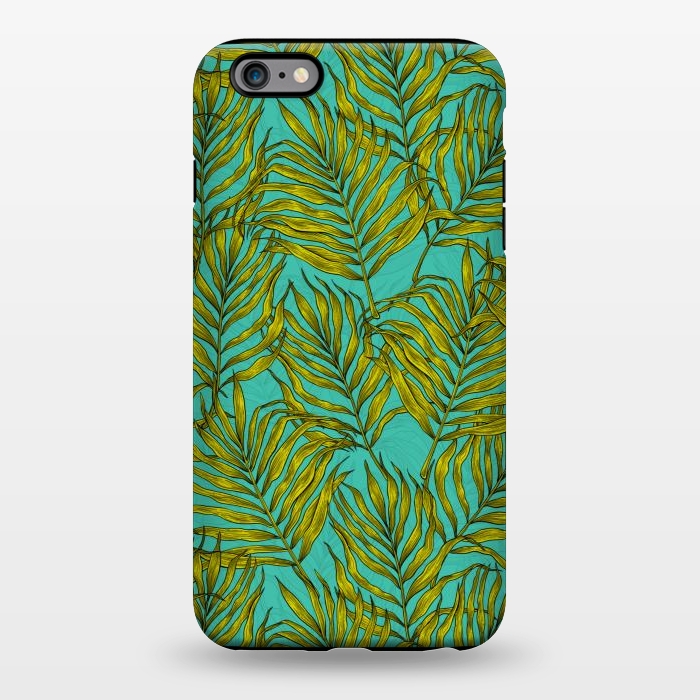 iPhone 6/6s plus StrongFit Palm leaves by Katerina Kirilova