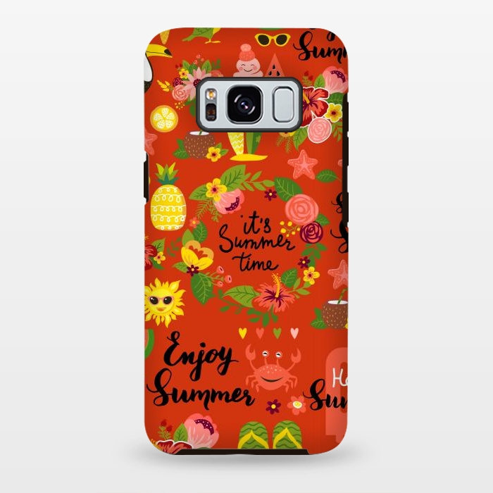 Galaxy S8 plus StrongFit It´s Summer Time  by ArtsCase
