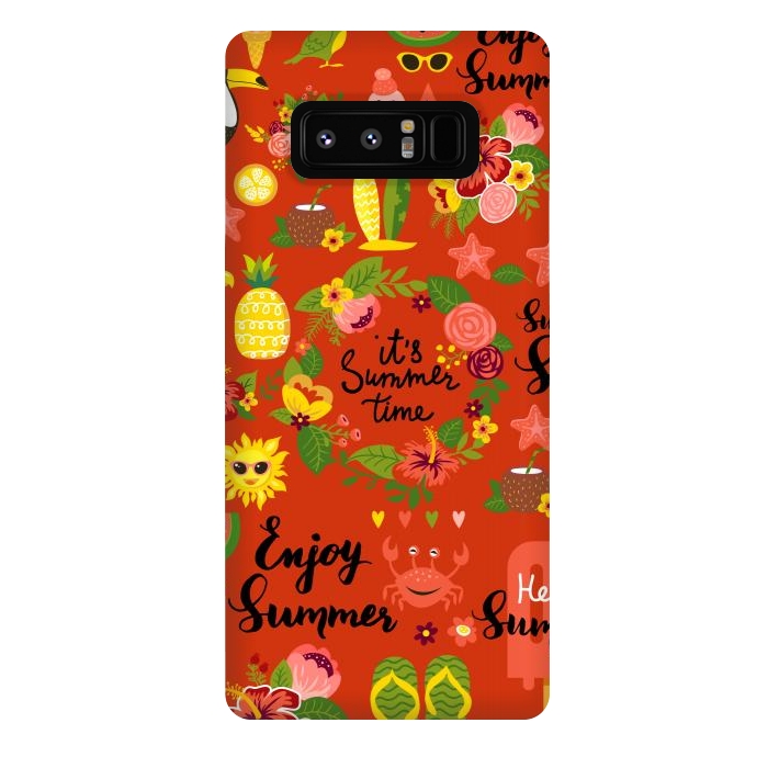 Galaxy Note 8 StrongFit It´s Summer Time  by ArtsCase
