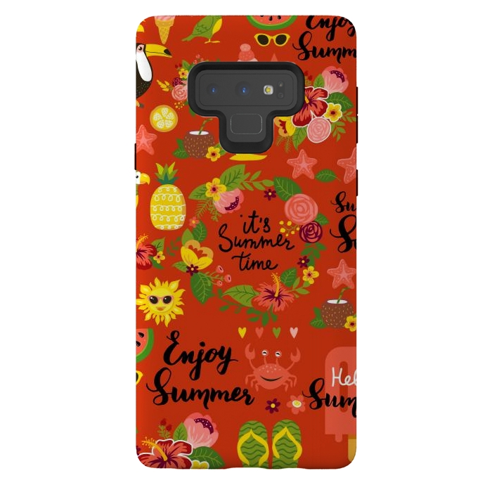 Galaxy Note 9 StrongFit It´s Summer Time  by ArtsCase