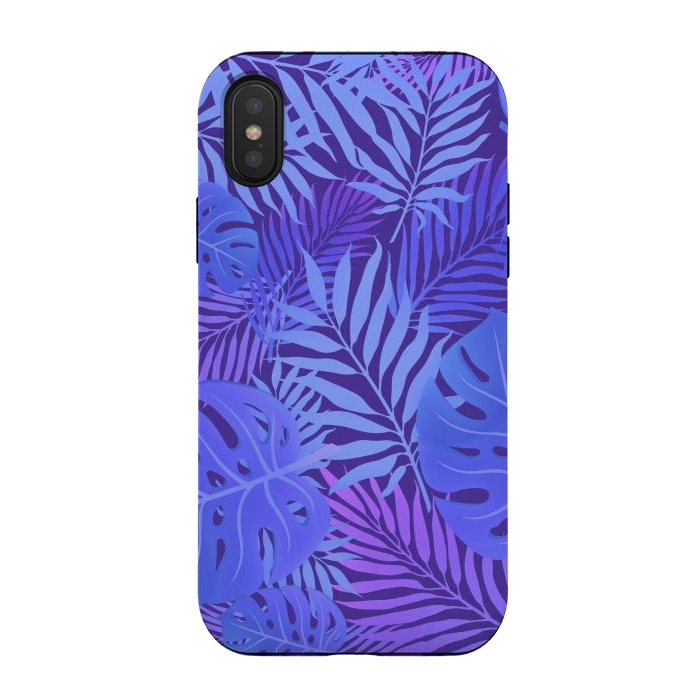iPhone Xs / X StrongFit Palm Trees in Summer by ArtsCase