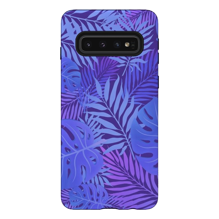 Galaxy S10 StrongFit Palm Trees in Summer by ArtsCase