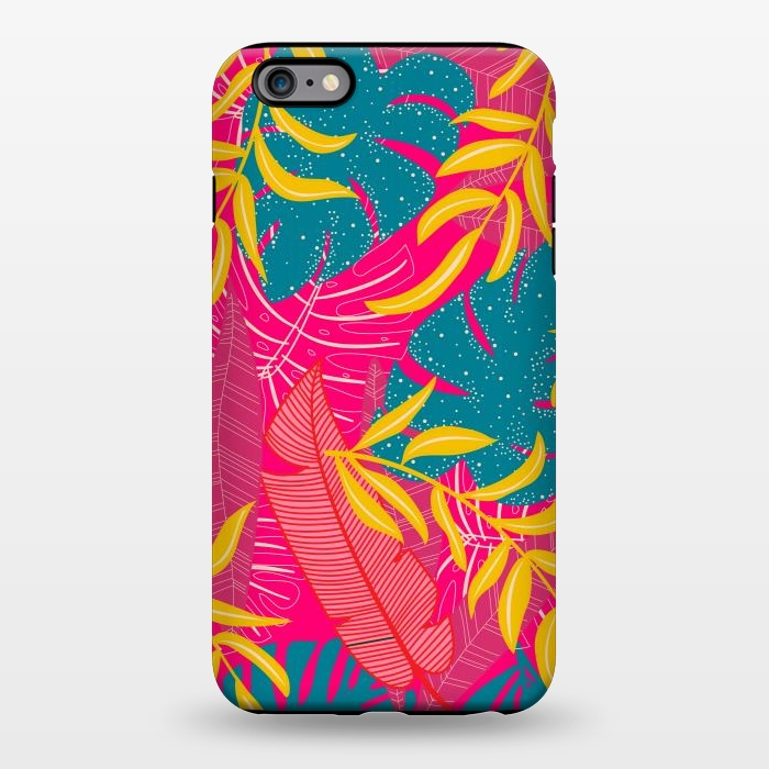 iPhone 6/6s plus StrongFit Palm Patterns In Warm Colors by ArtsCase