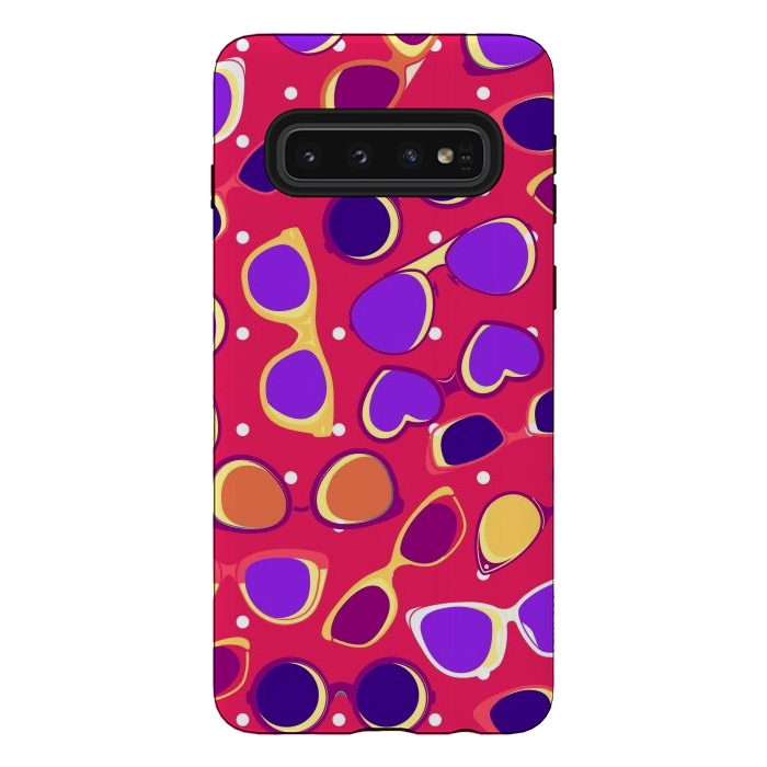 Galaxy S10 StrongFit Summers In Warm Colors by ArtsCase