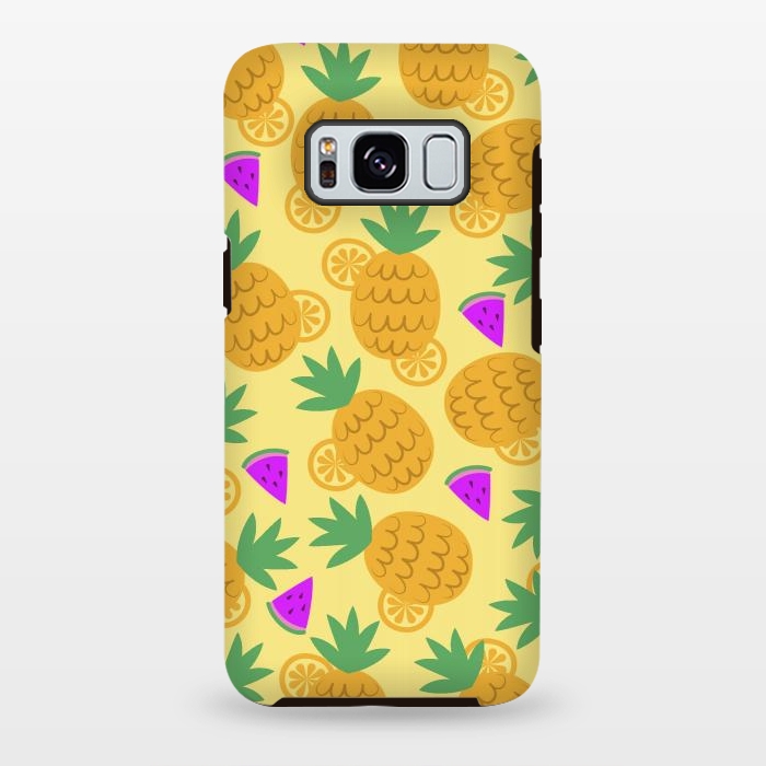 Galaxy S8 plus StrongFit Rain Of Watermelons And Pineapples by ArtsCase