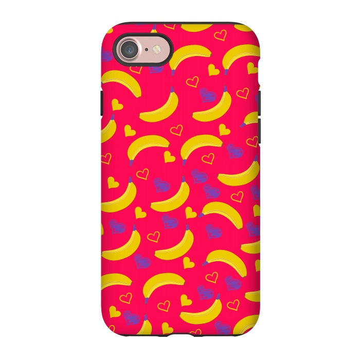 iPhone 7 StrongFit Pop Art Style Bananas by ArtsCase