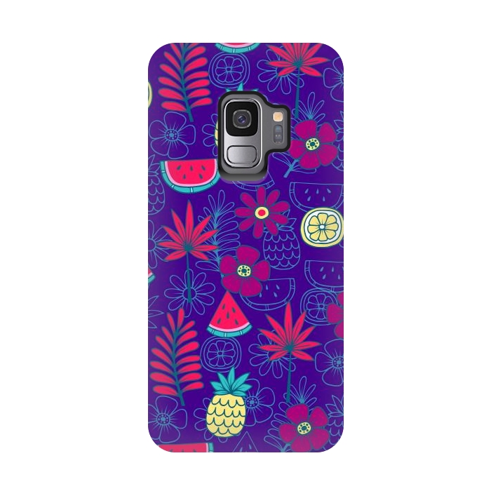 Galaxy S9 StrongFit Tropical Watermelons by ArtsCase