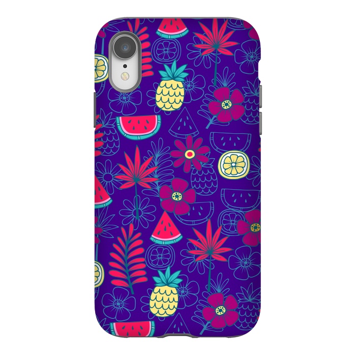 iPhone Xr StrongFit Tropical Watermelons by ArtsCase