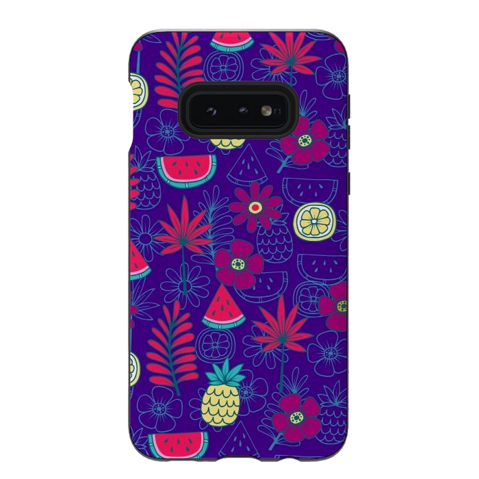 Galaxy S10e StrongFit Tropical Watermelons by ArtsCase