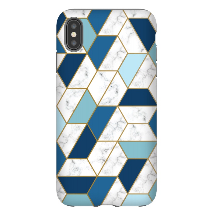 iPhone Xs Max StrongFit Ocean Marble 051 by ArtsCase