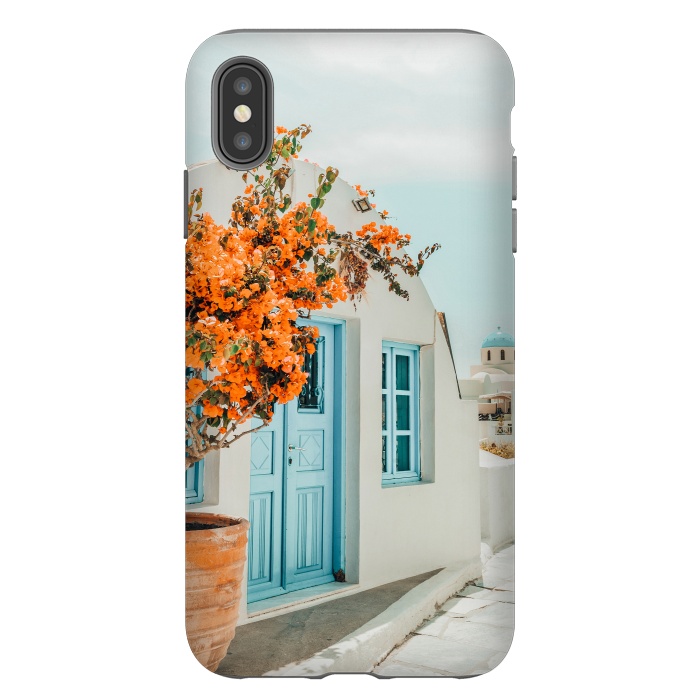 iPhone Xs Max StrongFit Greece Airbnb II by Uma Prabhakar Gokhale