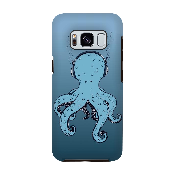 Galaxy S8 StrongFit Kind of Blue by Mangulica