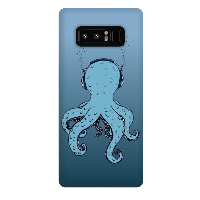 Galaxy Note 8 StrongFit Kind of Blue by Mangulica