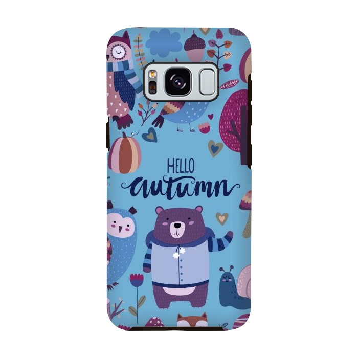 Galaxy S8 StrongFit Autumn In Cold Colors by ArtsCase
