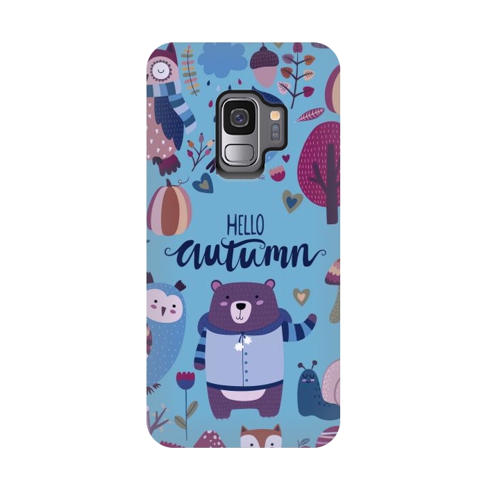 Galaxy S9 StrongFit Autumn In Cold Colors by ArtsCase