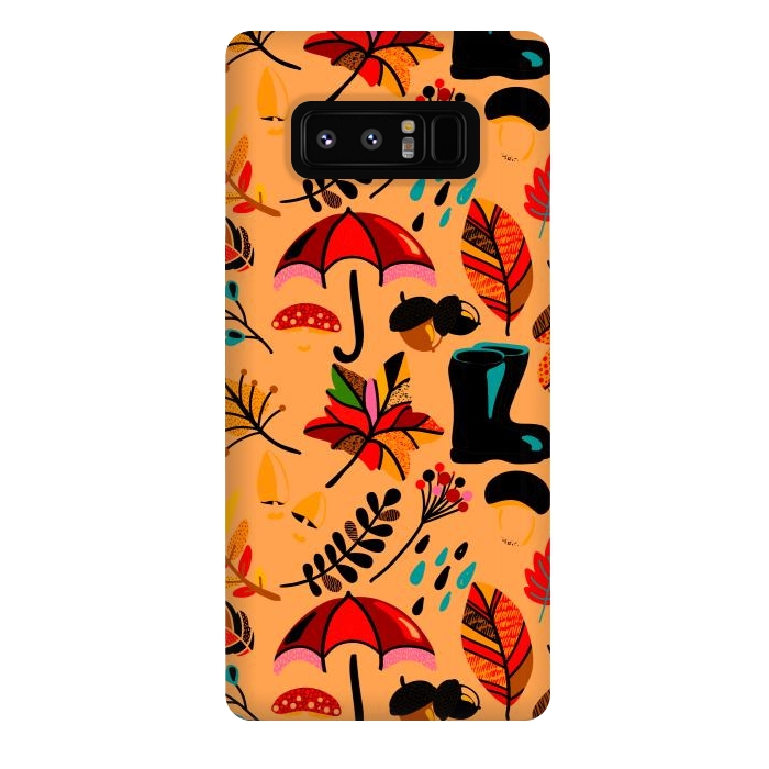 Galaxy Note 8 StrongFit Fall The Leaves That The Wind Will Take by ArtsCase