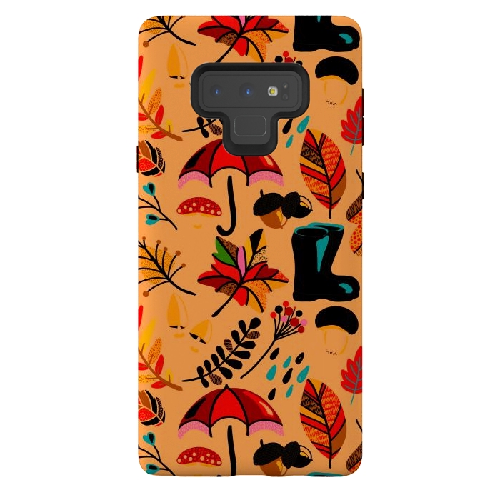 Galaxy Note 9 StrongFit Fall The Leaves That The Wind Will Take by ArtsCase