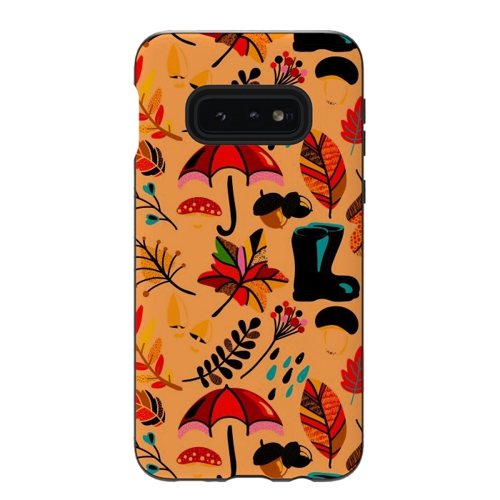 Galaxy S10e StrongFit Fall The Leaves That The Wind Will Take by ArtsCase