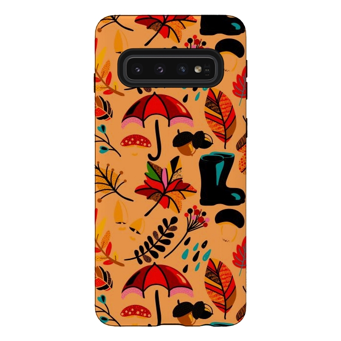 Galaxy S10 StrongFit Fall The Leaves That The Wind Will Take by ArtsCase