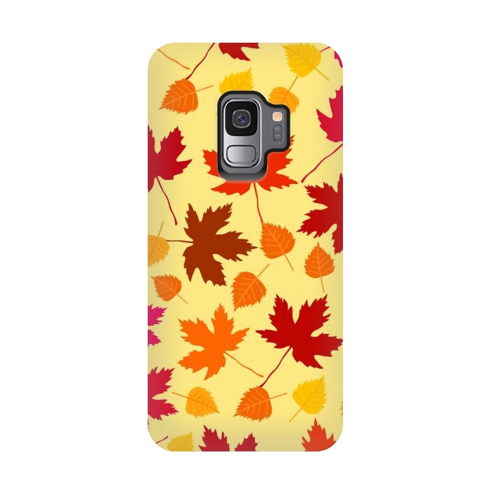 Galaxy S9 StrongFit Autumn Comes Covering The Leaves by ArtsCase