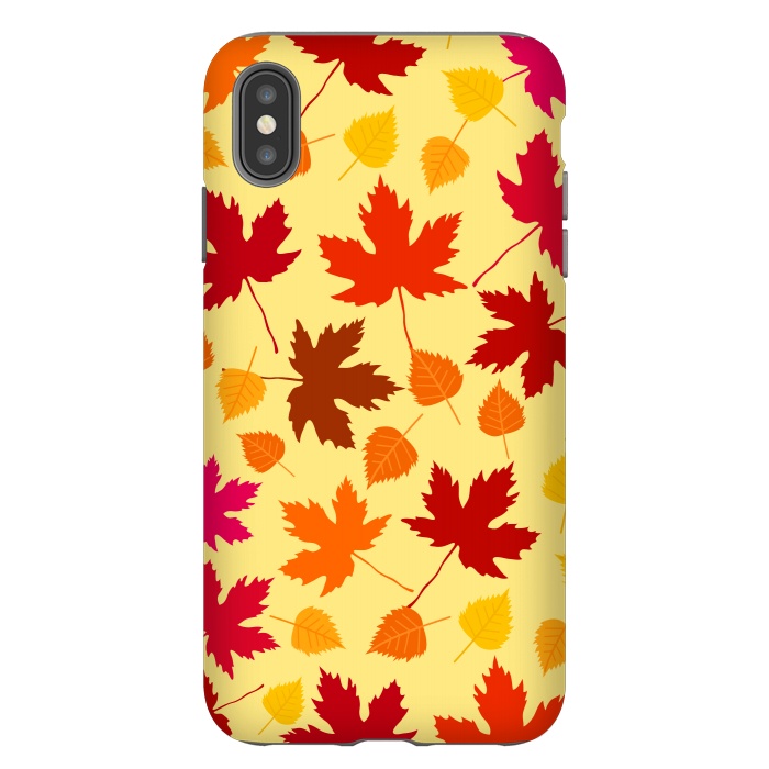 iPhone Xs Max StrongFit Autumn Comes Covering The Leaves by ArtsCase