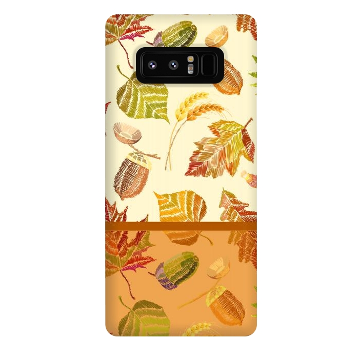 Galaxy Note 8 StrongFit Nuts For Autumn by ArtsCase