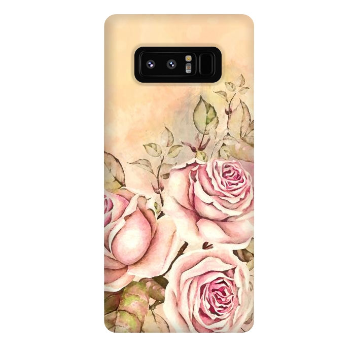 Galaxy Note 8 StrongFit Sweet Rosa by Creativeaxle