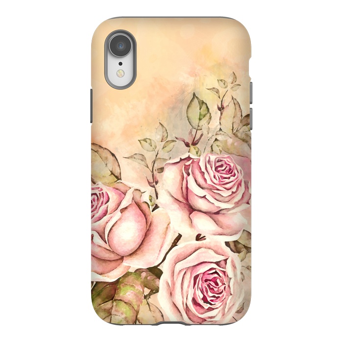 iPhone Xr StrongFit Sweet Rosa by Creativeaxle