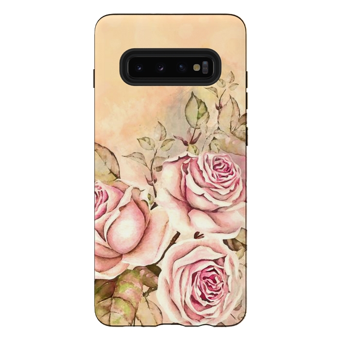 Galaxy S10 plus StrongFit Sweet Rosa by Creativeaxle