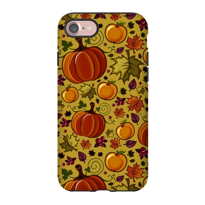iPhone 7 StrongFit Pumpkin, Autumn Rich Pumpkin by ArtsCase