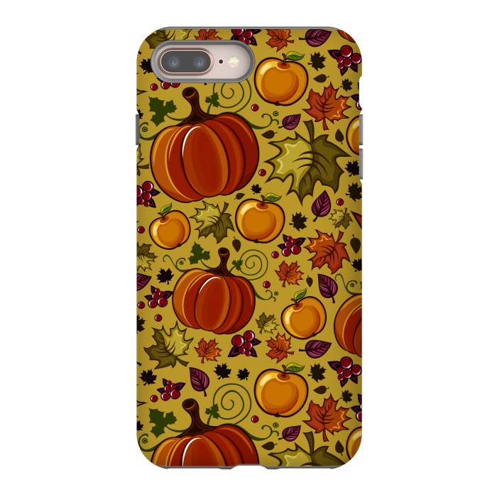 iPhone 7 plus StrongFit Pumpkin, Autumn Rich Pumpkin by ArtsCase