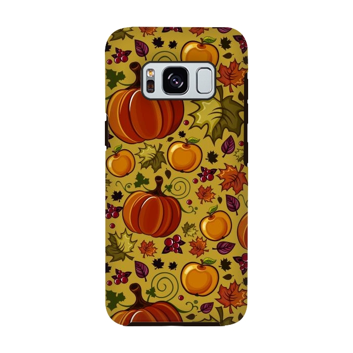 Galaxy S8 StrongFit Pumpkin, Autumn Rich Pumpkin by ArtsCase